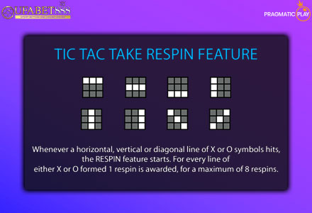 ฟีเจอร์ Tic Tac Take Respin